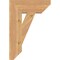 Ekena Millwork Traditional Slat Smooth Bracket, Western Red Cedar, 5 1/2"W x 18"D x 26"H BKT06X18X26TRA06SWR - alternate 3